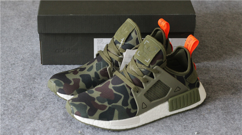 Real Boost Adidas NMD XR1 PK Green Camo
